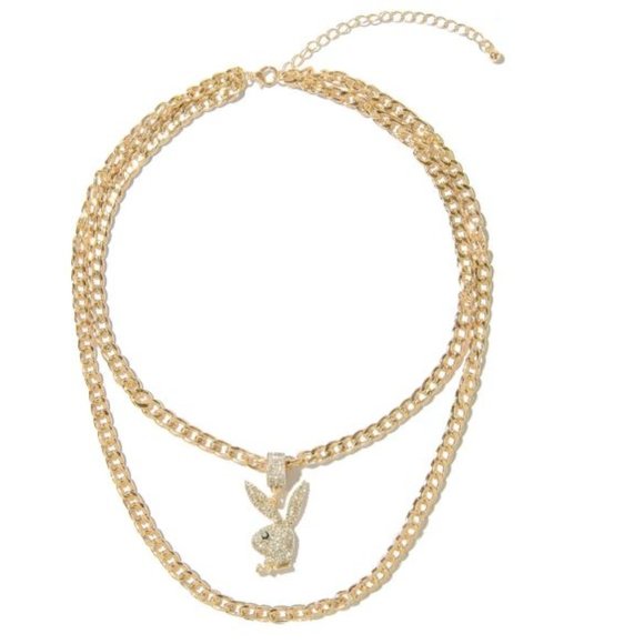 PLAYBOY Jewelry - Playboy Pave CZ Necklace